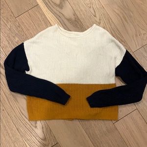 PacSun color-block sweater